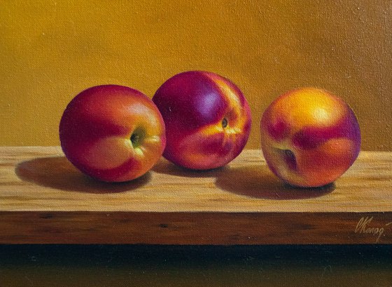 Still Life with Nectarines