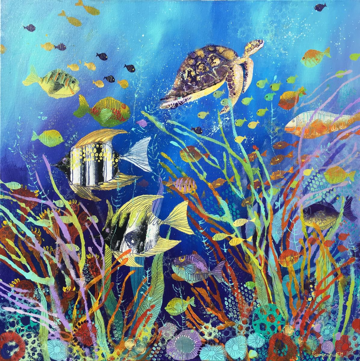 Tropical Fish 3 (Large) by Irina Rumyantseva