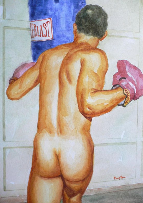 watercolour boxer #16-5-11-05