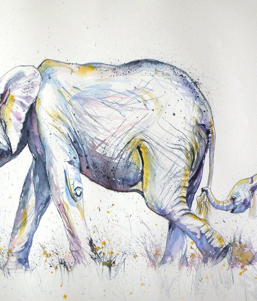 Mother and child by Kovács Anna Brigitta