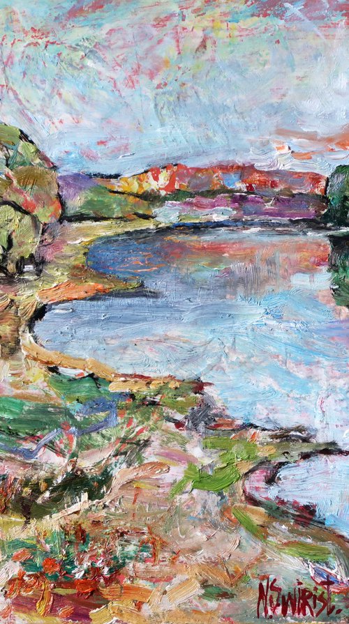 The Dniester and April by Nikifor Swiristuhin