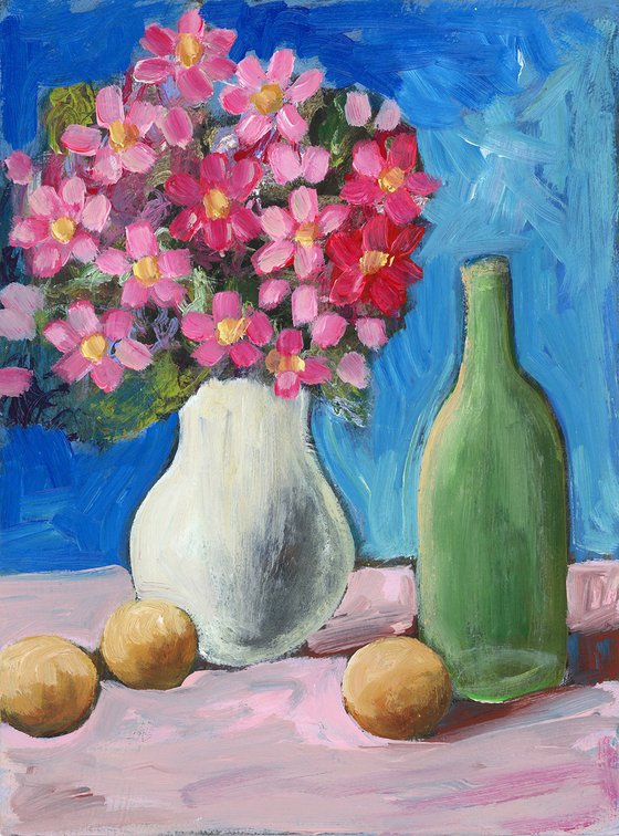 Still Life With A Bottle