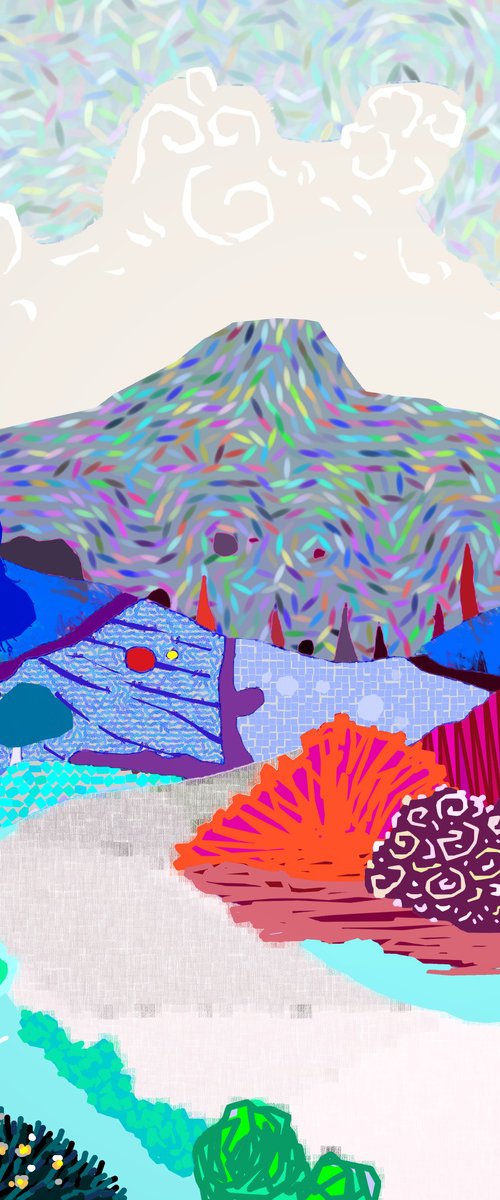 Walking in the fields by Alejos