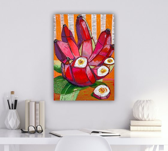 Red bananas