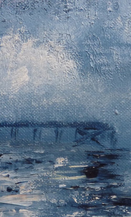 By The Pier by Margaret Denholm