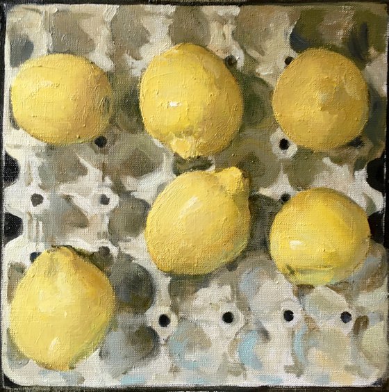 Лимоны в сетке