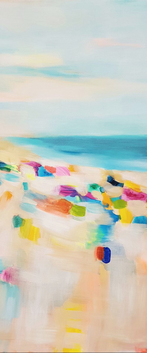 At the beach 3 by Wioletta Gancarz