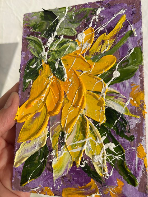 Sunflower Painting