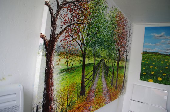 Walk Through the Seasons 122cm x 183cm