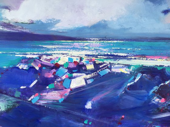 sea and sky abstract 055