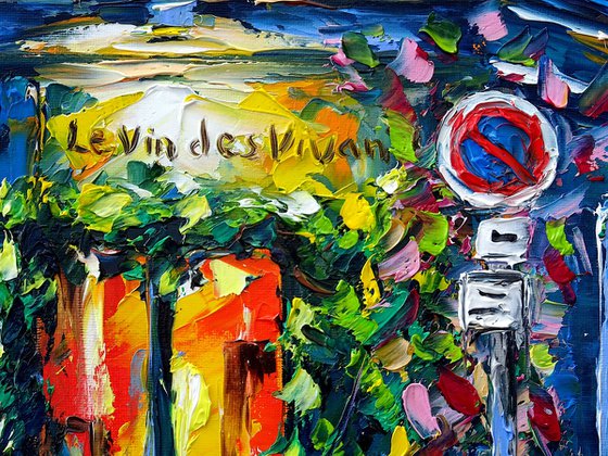 On a Street Corner in Lyon