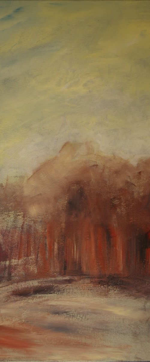 Landscape in the sun by Beta Sudnikowicz