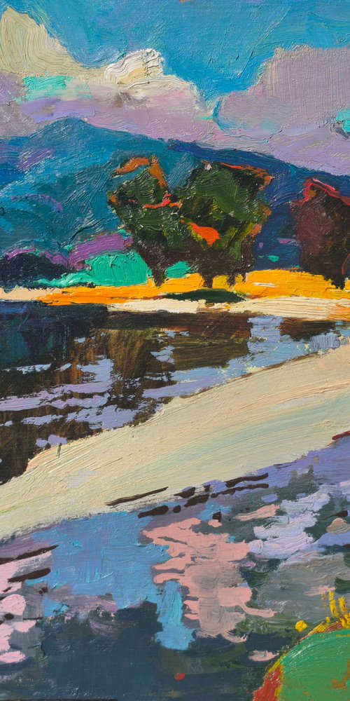 On the River Tisza by Alexander Shandor