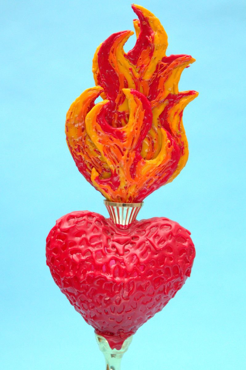 Flaming Heart by Karl G.o.P.