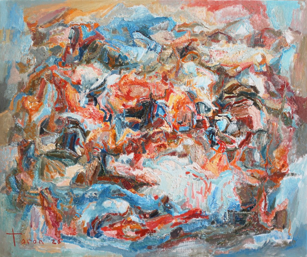 Volcano By Taron Khachatryan, 24 X 20, Artwork For Sale On Artfinder