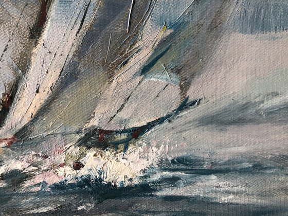Under sail