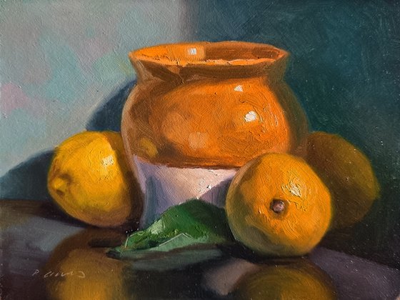 Lemons and Pitcher