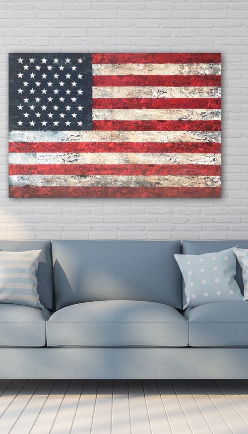 American Flag by Paul Baaske