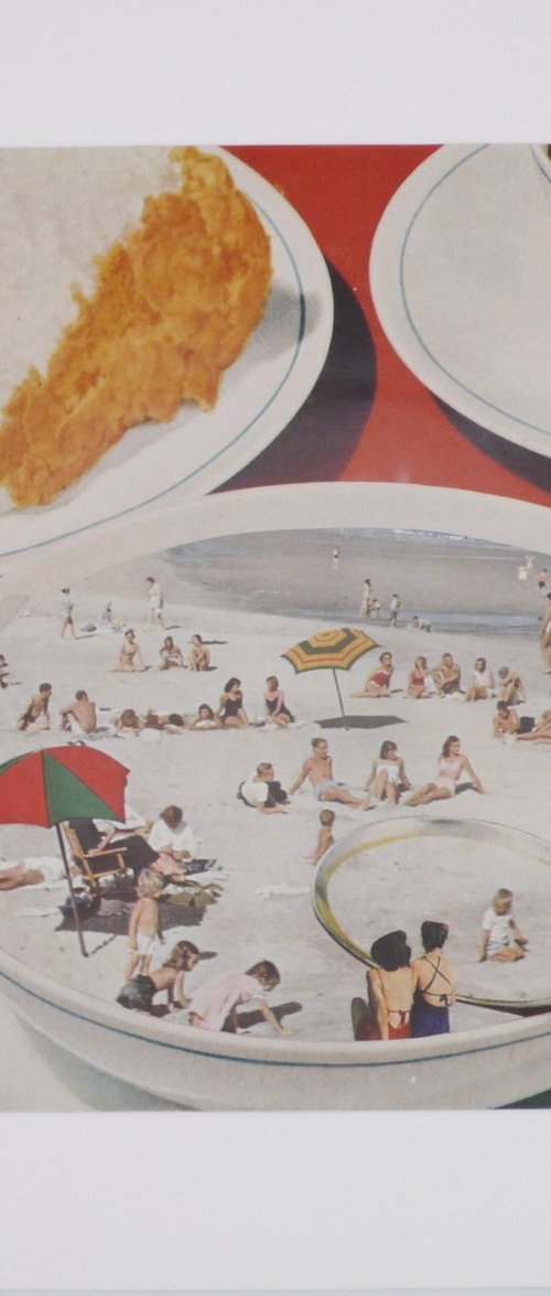 Beach Picnic by Paper Draper