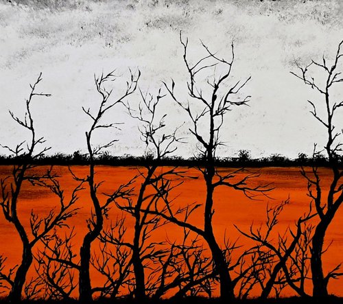 Sun in the lake 4 by Daniel Urbaník