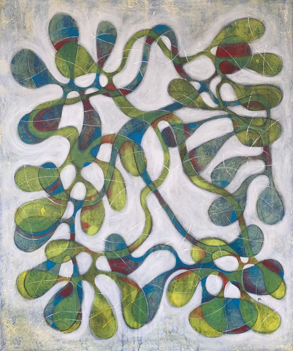  Percussion By Maarit Korhonen, 39 X 47, Artwork For Sale On Artfinder