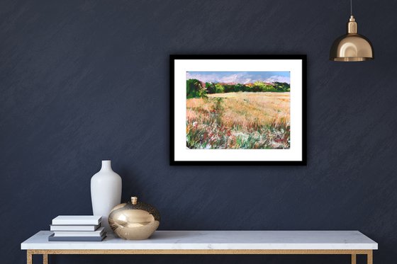 Poppies and Wheat