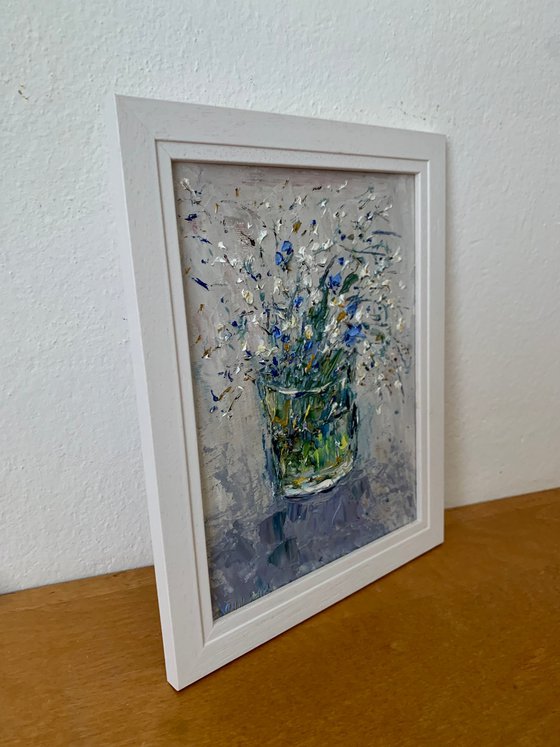 Wildflowers in a vase