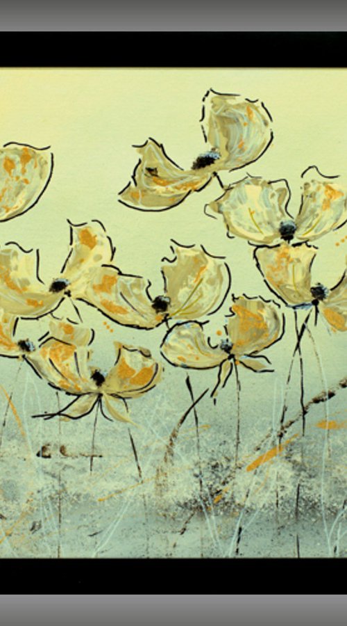 Golden Poppies by Edelgard Schroer