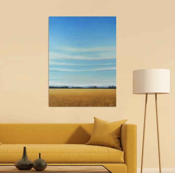 Summer Day - Blue Sky Landscape