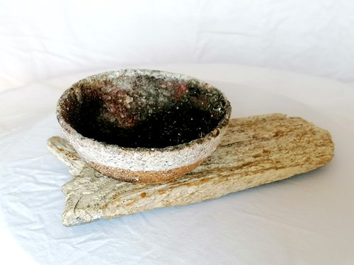 Wabi -Sabi ceramic bowl by Alan Harris