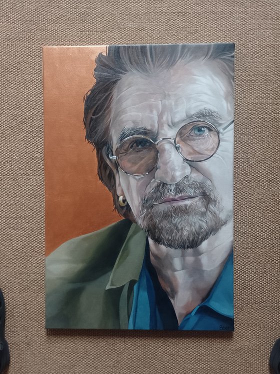 "just a rock n roller"...Bono