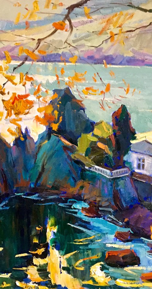 The sun is bright today by Oleksii Chebotaru