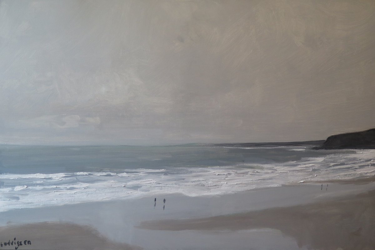 Scarborough, North Bay By Malcolm Ludvigsen, 39 X 27, Artwork For Sale On Artfinder