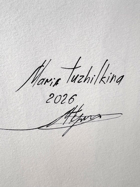 TERRACOTTA POPPIES IN STAINED GLASS LIGHT