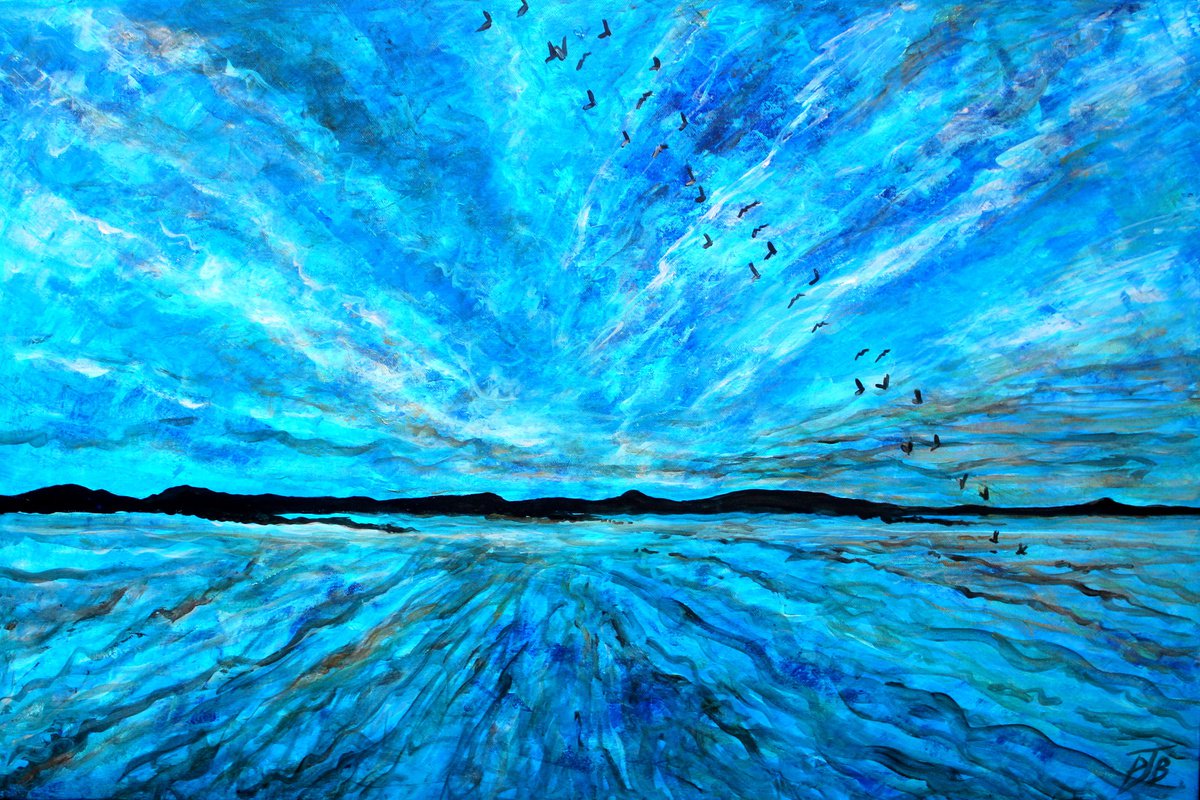  Landscape Reflections Xvi By Paul J Best, 36 X 24, Artwork For Sale On Artfinder