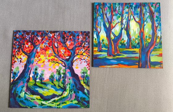 Walk among the trees
