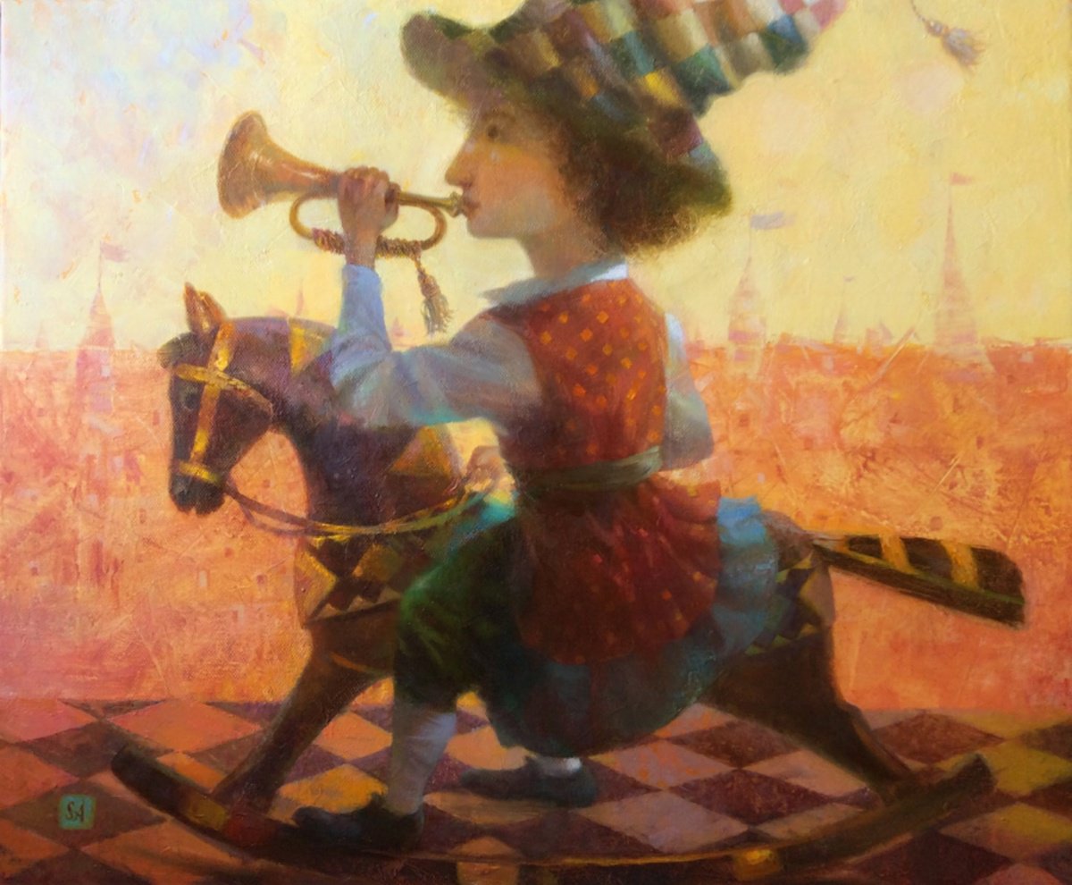Trumpeter by Sergey Akopov