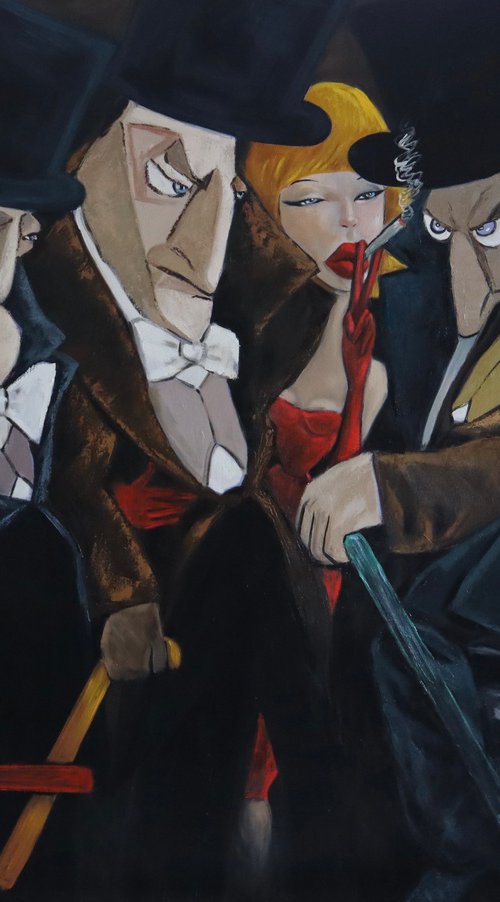 Top Hat and Tails. by Ta Byrne