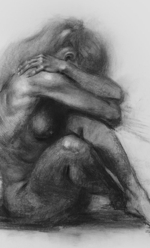 Luana, curled up #2 by Kjetil Hansen