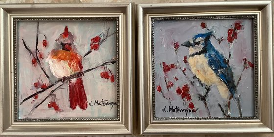 Blue Jay, Cardinal
