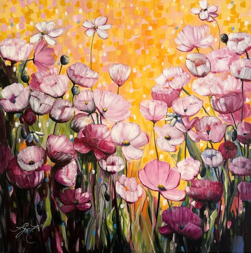 Poppies Land 9 by Sandra Gebhardt-Hoepfner