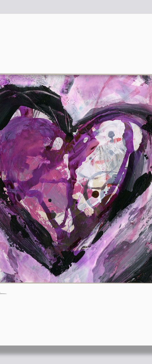 Spirit Of The Heart 2 - Mixed Media Painting by Kathy Morton Stanion by Kathy Morton Stanion