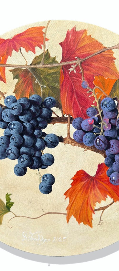 Autumn Grapes 2025 by Konstantin Javakhyan