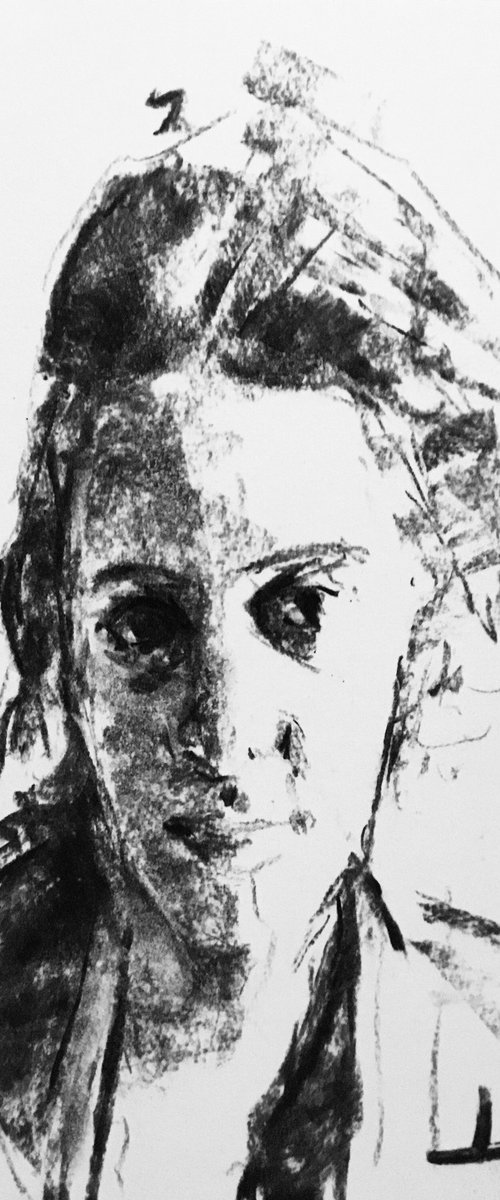 Stretched Portrait #1 by Dominique Dève