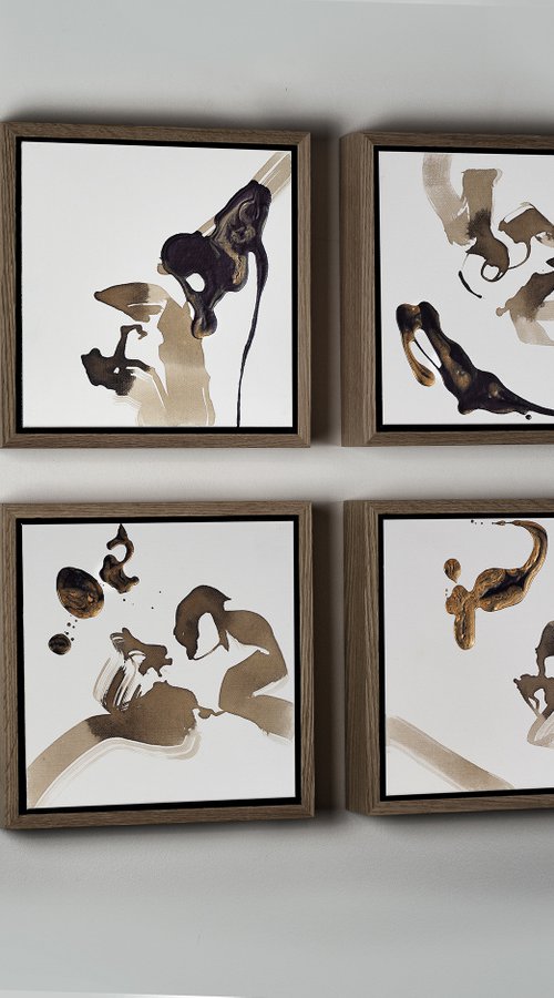 Natura Quadriptych by Novi Lim