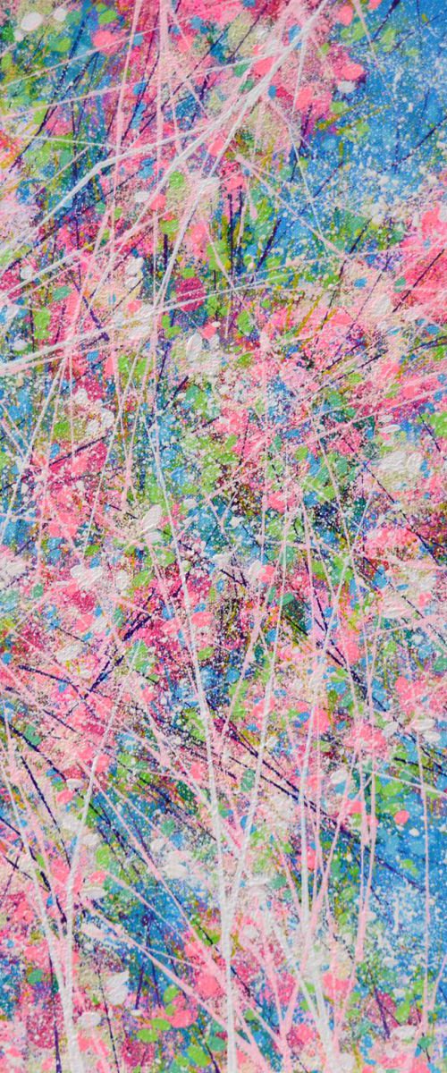 Blossom on Blue by Marc Todd
