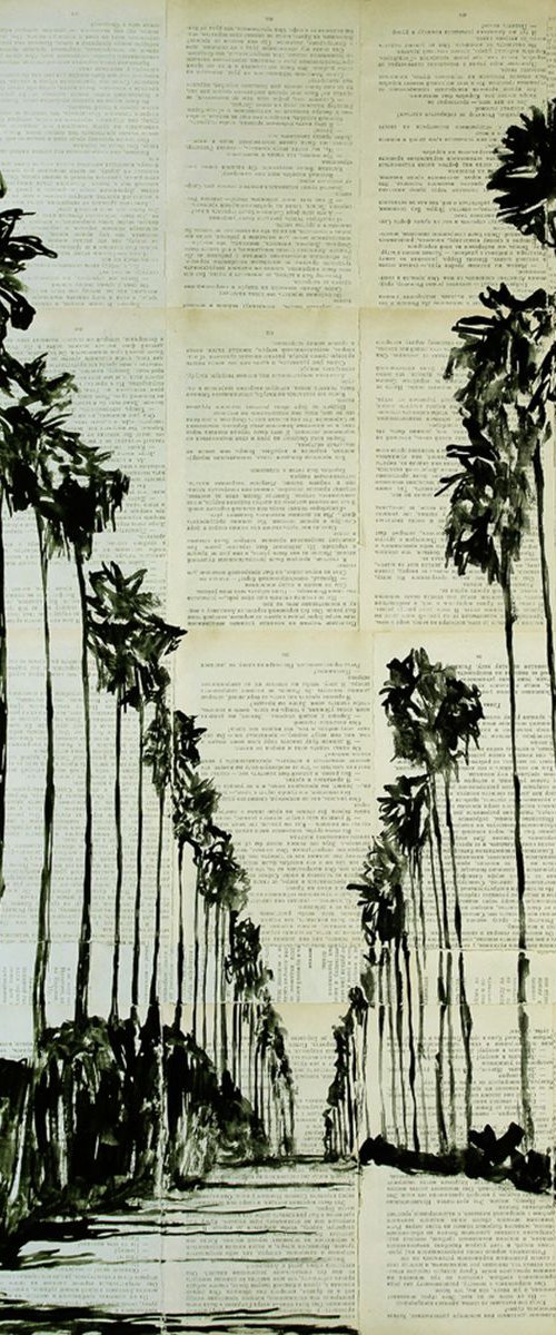 Morning palms. by Marat Cherny