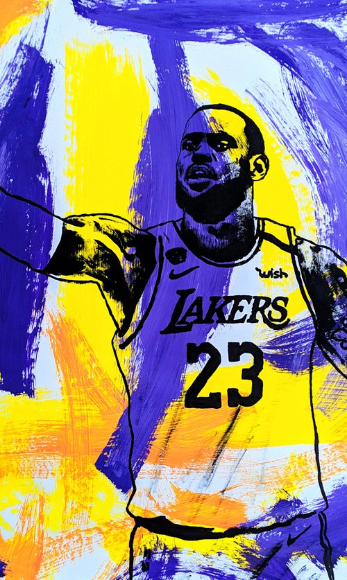 Lebron James by Valera Hrishanin