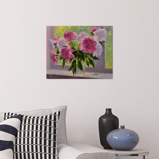 Peonies from the garden