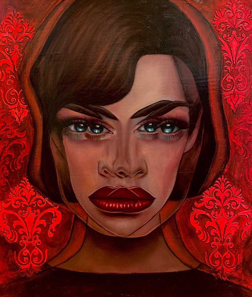 Surrealistic Oil Painting , Fragments Of Her By Agnieszkowa, 26 X 30, Artwork For Sale On Artfinder